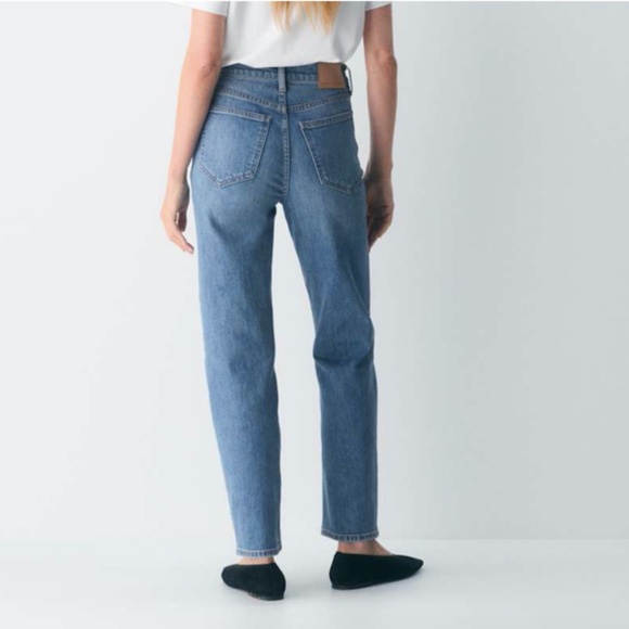 Denim Forum The Arlo Hi-rise Straight Jean 28L Size 32 - Picture 3 of 12